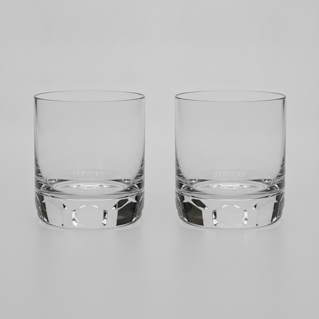 Onyx — Double old-fashioned, set of 2